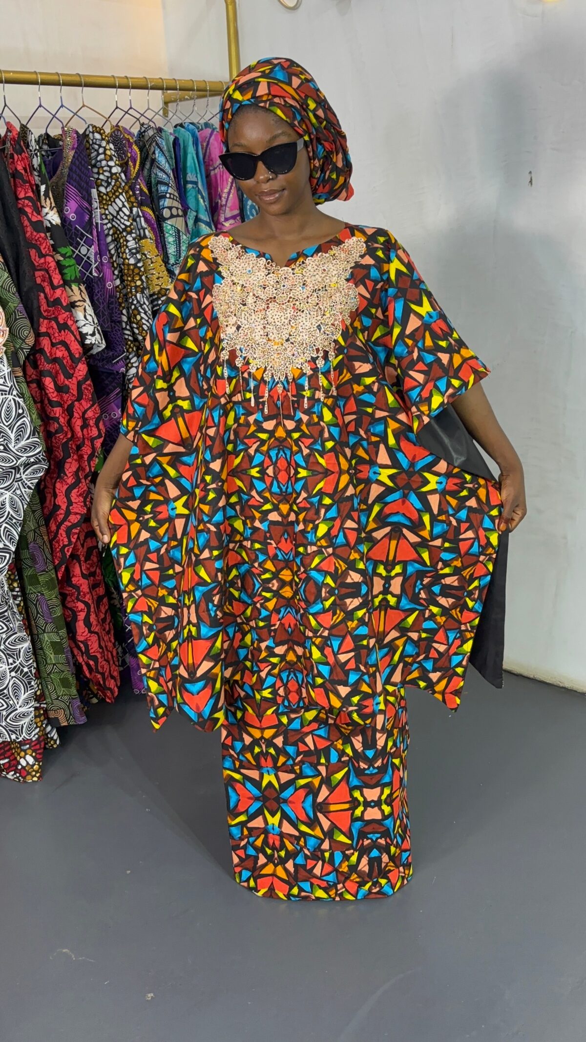 Printed boubou