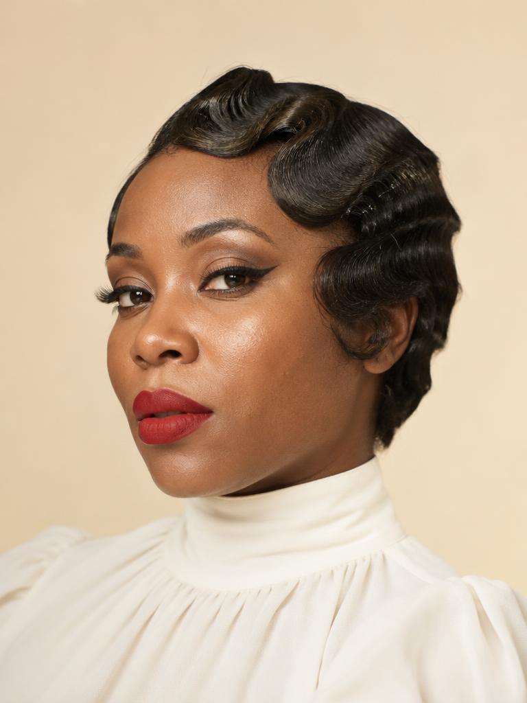 Vintage finger waves